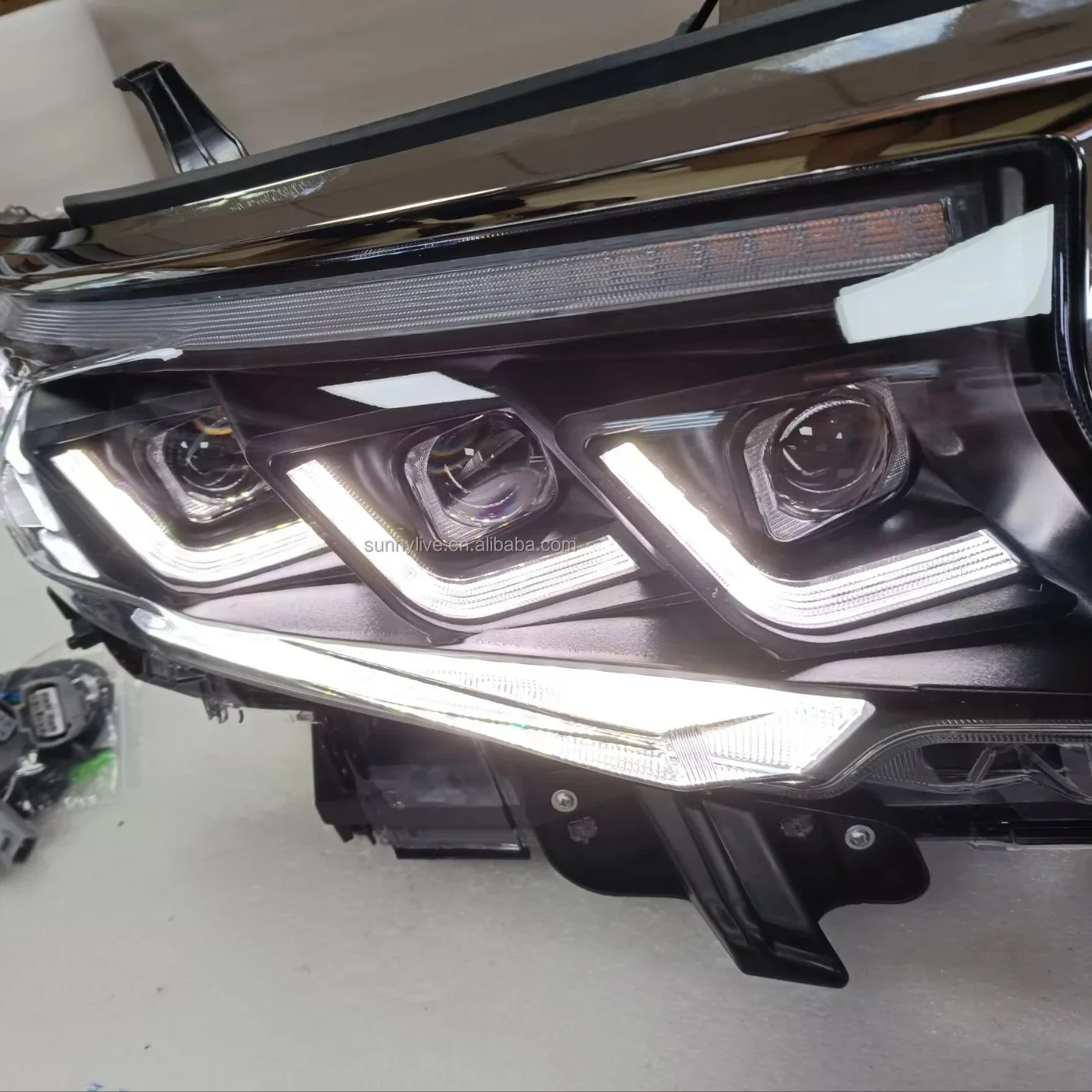 AirowLed Headlight For 2018 For Toyota Land Cruiser Prado GXL Wagon JS