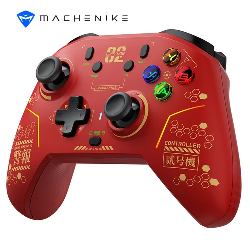 Imagen 2 del producto MACHENIKE G6V2 controlador de juego inalámbrico de tres modos para Nintendo Switch TMR Joystick Trigger Dual 1KHz velocidad de orinar 1200mAh