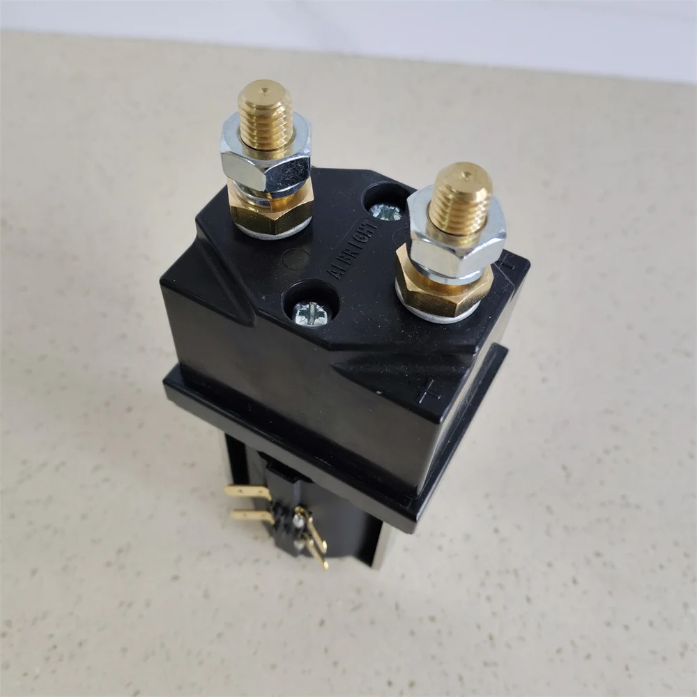 Genuine Albright SW200 SW200-5055 SW200-51 12V 400A Contactor Solenoid Relay,Eelctric Forklift Stacker Golf Cart Accessories