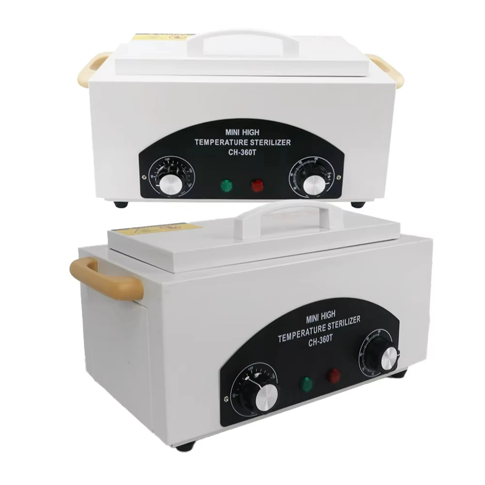 Portable High Temperature Sterilizer 300W Disinfection Box  for Beauty Tattoo Nail Dental Tool Autoclave Dentistry Equipment