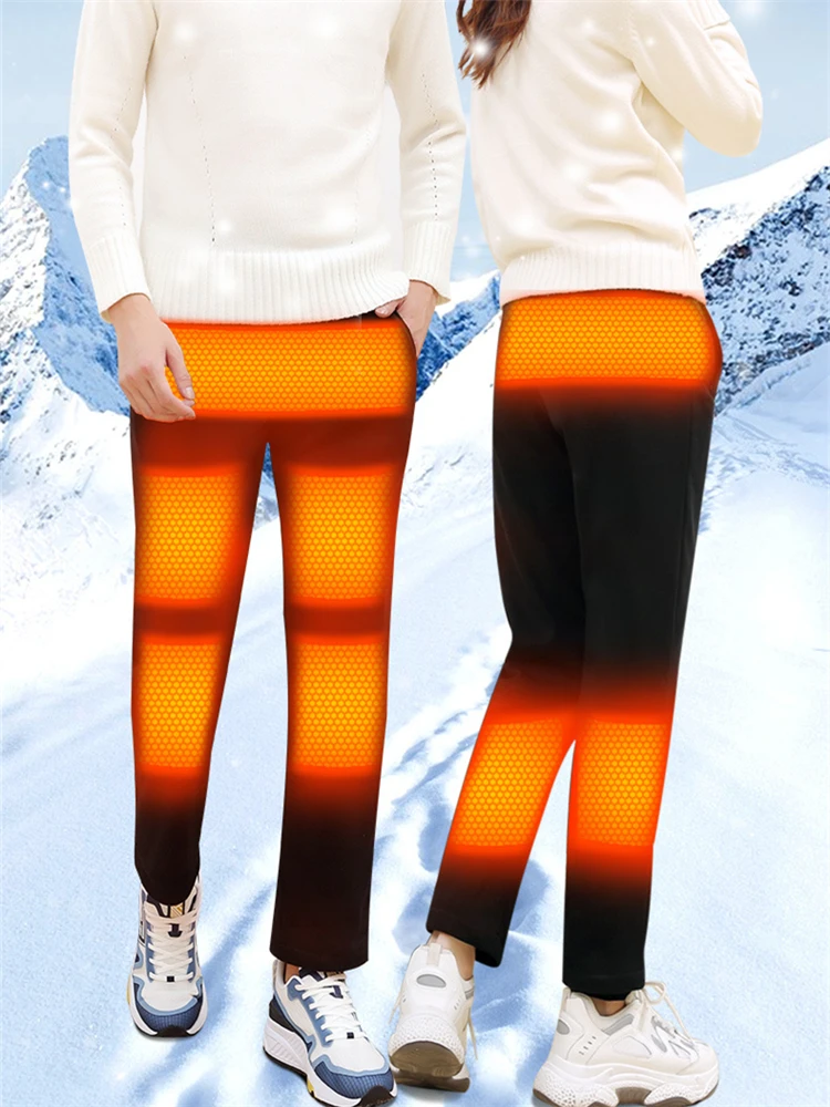 

Winter Thermal Hiking Pants Heating Underwear USB Electric Heated Pants Ski Wear Heater Sports Thermal Pants Жилет С Подогревом