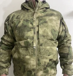 Russian Tactical Winter Combat Cold, Wind and Water Resistant Thermal Cotton Clothing Pants Coat ATFG EMR MC