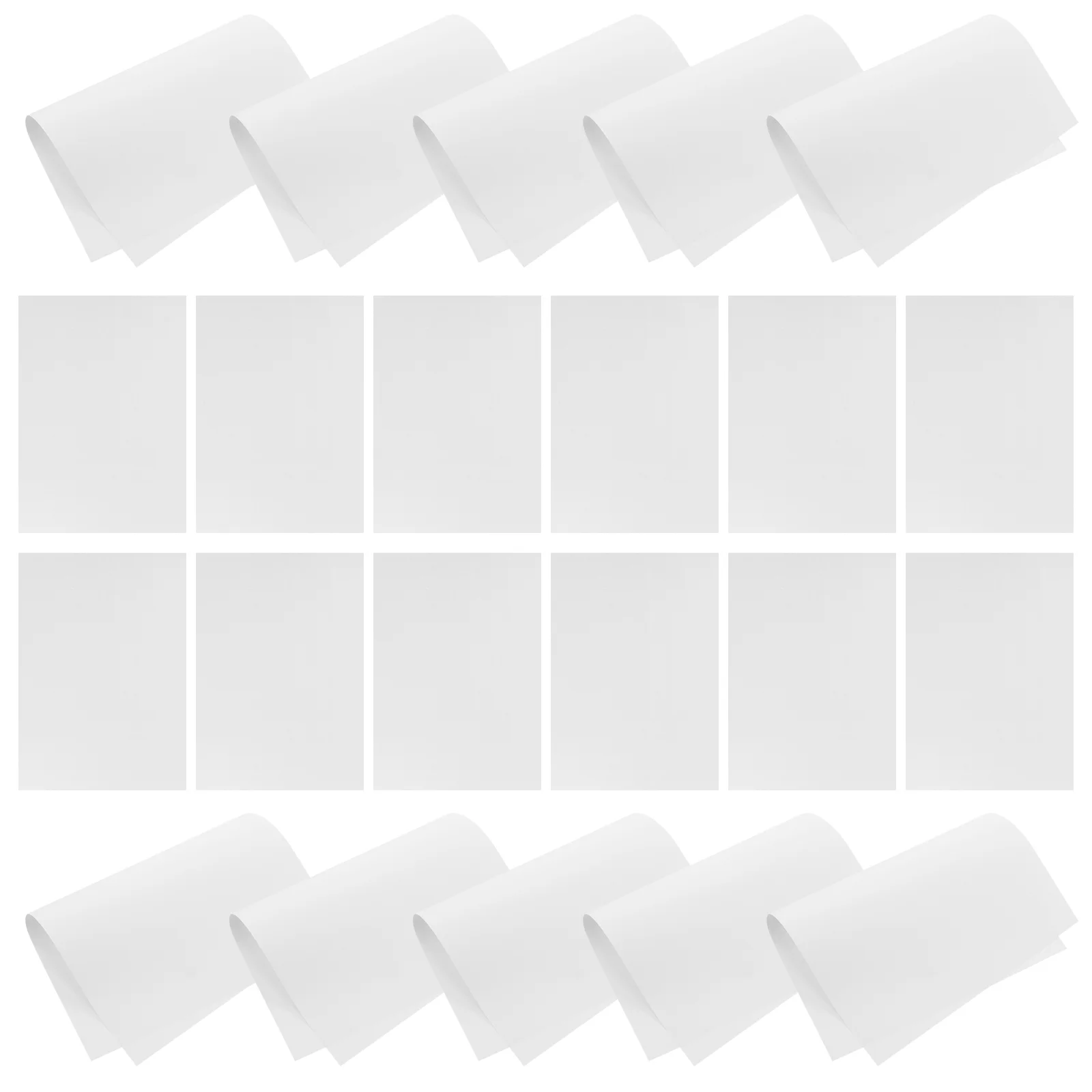 

50 Sheets Canvas Paper Water Drawing Marbling Gouache Bulletin Board Easel Kids