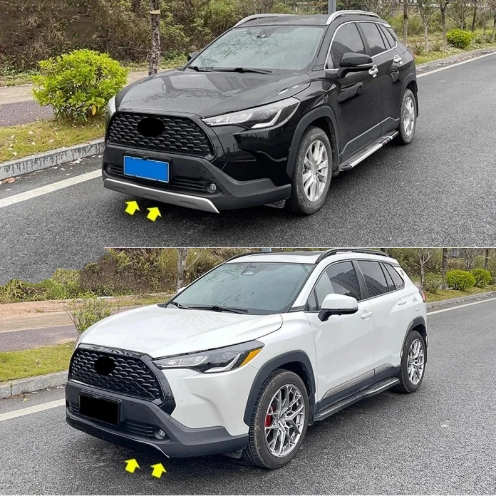 لتويوتا كورولا كروس المصد الأمامي للسيارة قطاع الكسوة لوحة الحرس السفلي الجمعية محرك سبلاش درع اكسسوارات السيارات