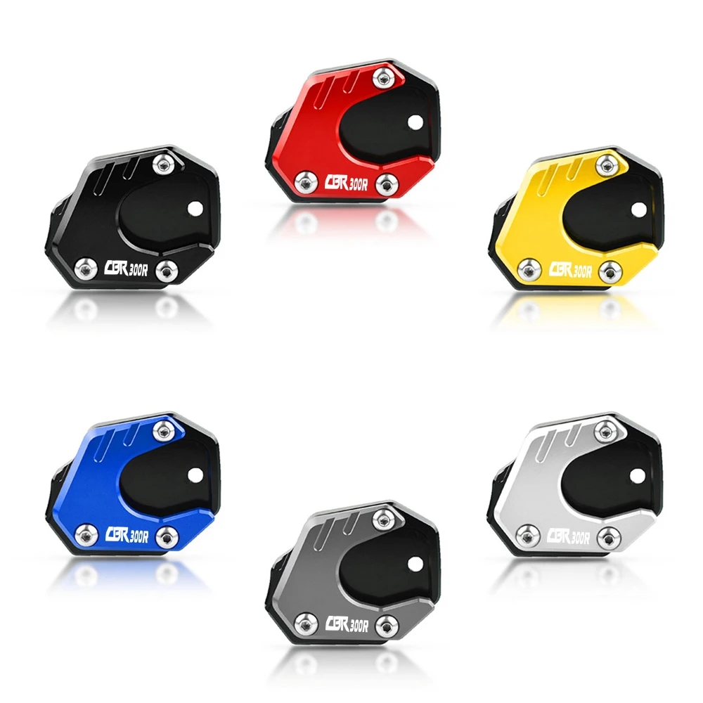 

CBR500R 2018-2024 Motorcycle Kickstand Foot Pad Side Stand Enlarge Sled Sidestand For Honda CBR300R CBR600F 2011-2013 CBR 300R
