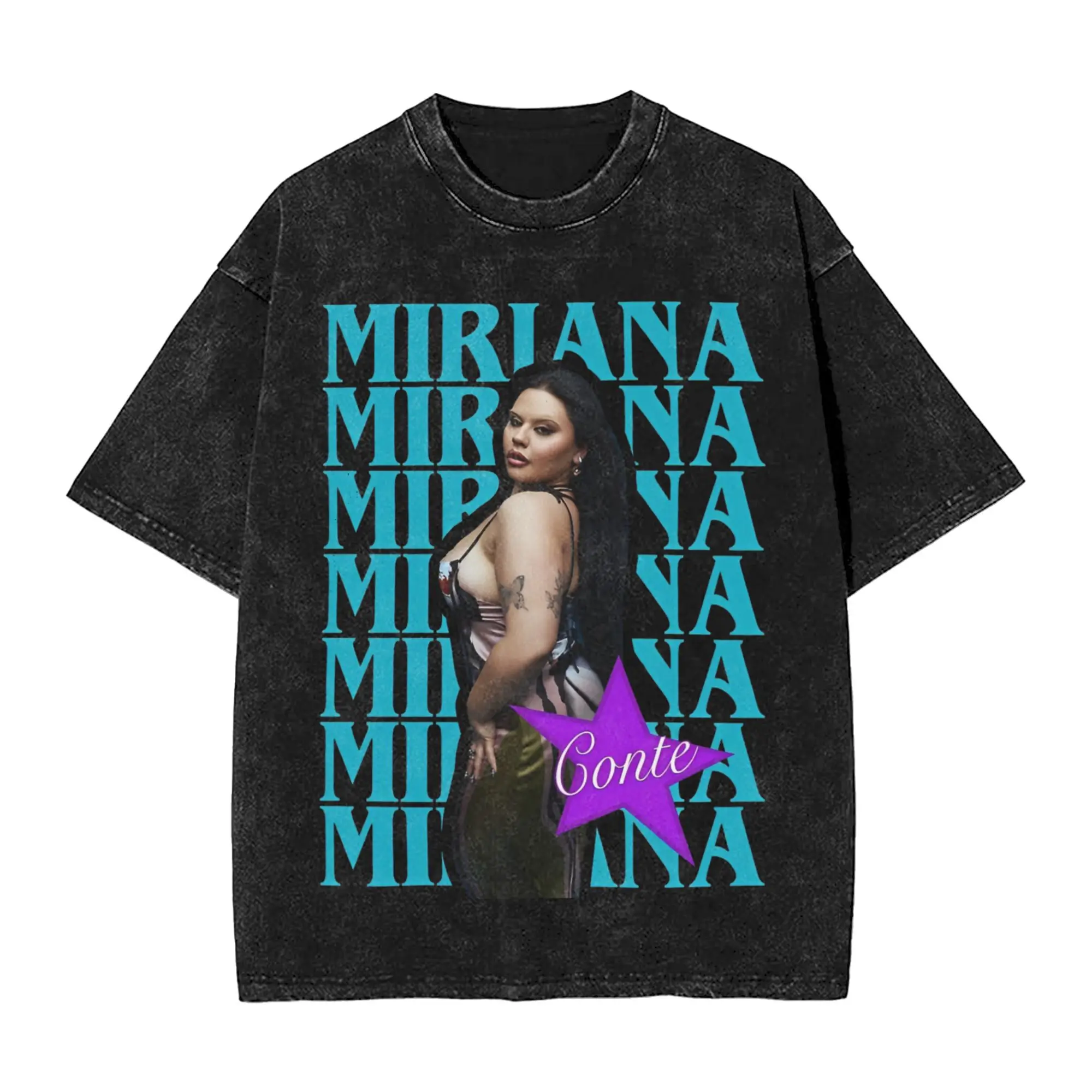 

Футболка Miriana Conte Serving Kant Eurovision 2022, Malta Merch, винтажные хлопковые футболки в стиле хип-хоп для мужчин и женщин, уличная одежда
