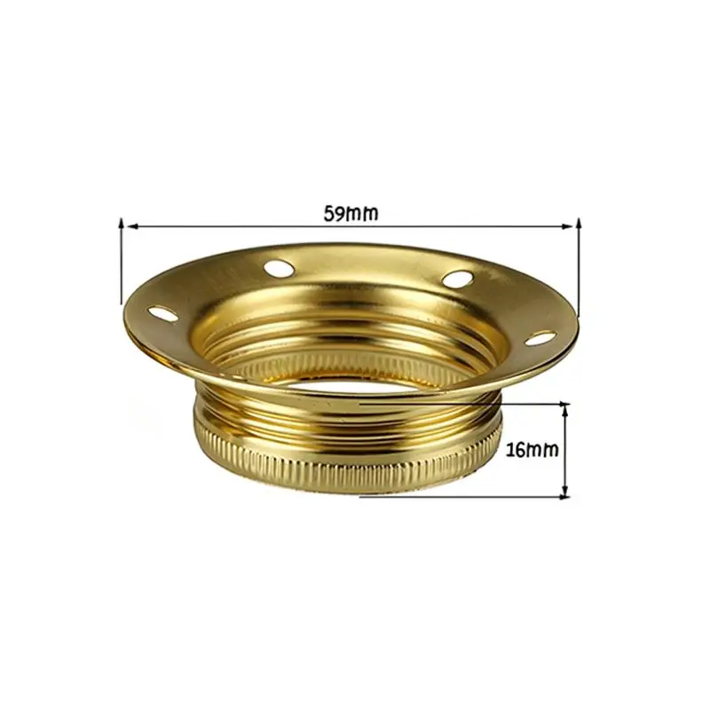 Industrial E26 E27 Vintage Pendant Light Bulb Socket Screw Adapter DIY Lamp Base for Commercial Space Decor