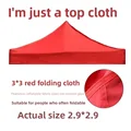 3X 3 meters  red