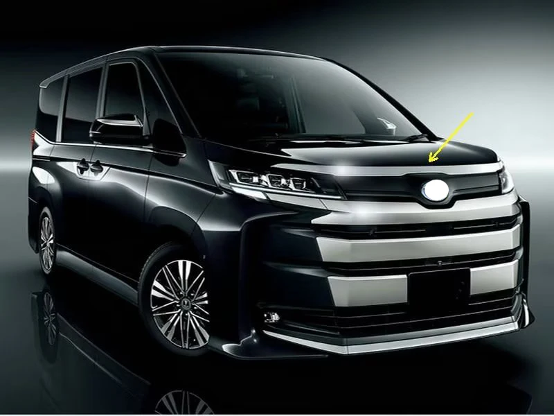 ABS Chrome Front Grill for TOYOTA NOAH R90 2022-2024