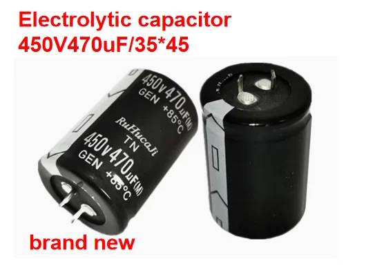 100pcs/large volume electrolytic capacitor capacitor 450V470uF volume 35 X45 brand new electrolytic capacitor/450V470uf