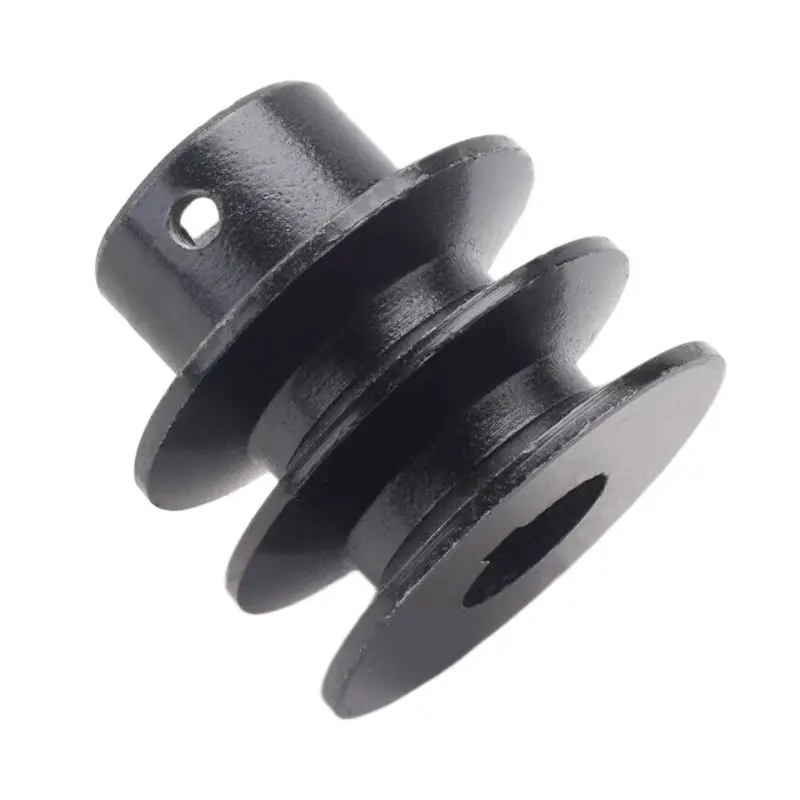 [NEW!A08R】 Double V Belt Pulley For 20Mm Bore Groove Pulley A Belt For 168F 170F GX110 GX120 GX160 GX200 7HP Engine Engine Pulle