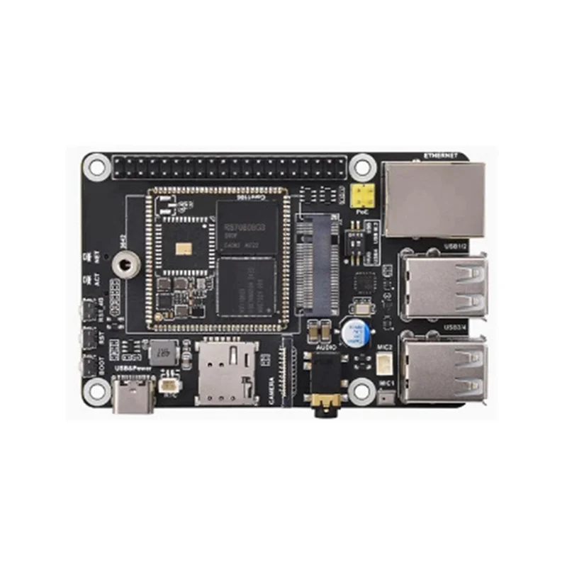 

Встроенная плата разработки Classy-Pico Pi RV1106 Linux, 256 МБ, DDE3L, 1TOPS, вычислительная мощность без модуля WIFI и 4G