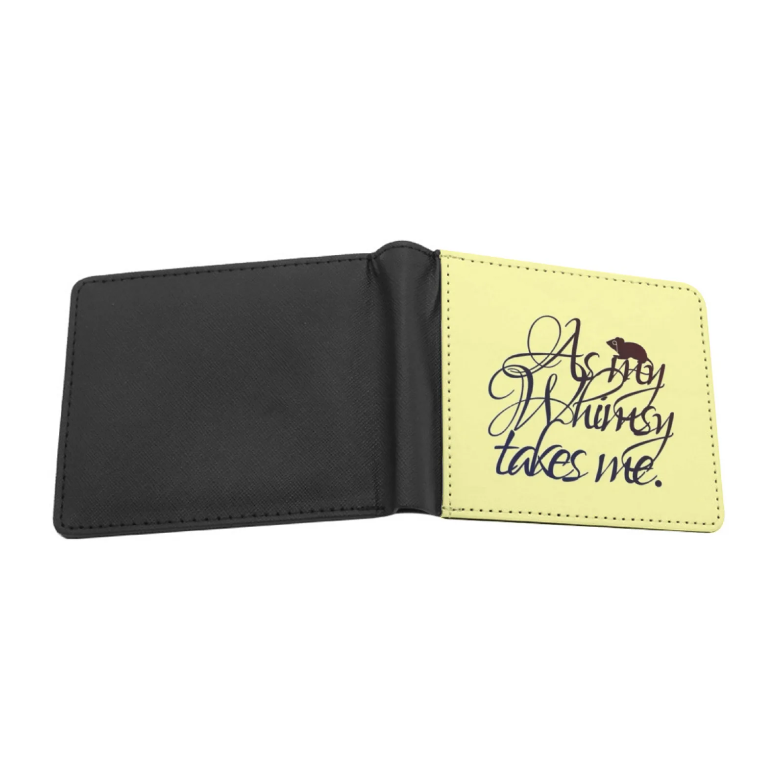 As My Whimsy Takes Me Men's Wallet Pu Leather Wallet Multifunction Credit Card Purse Lord Peter Wimsey Wimsey Family Dorothy L