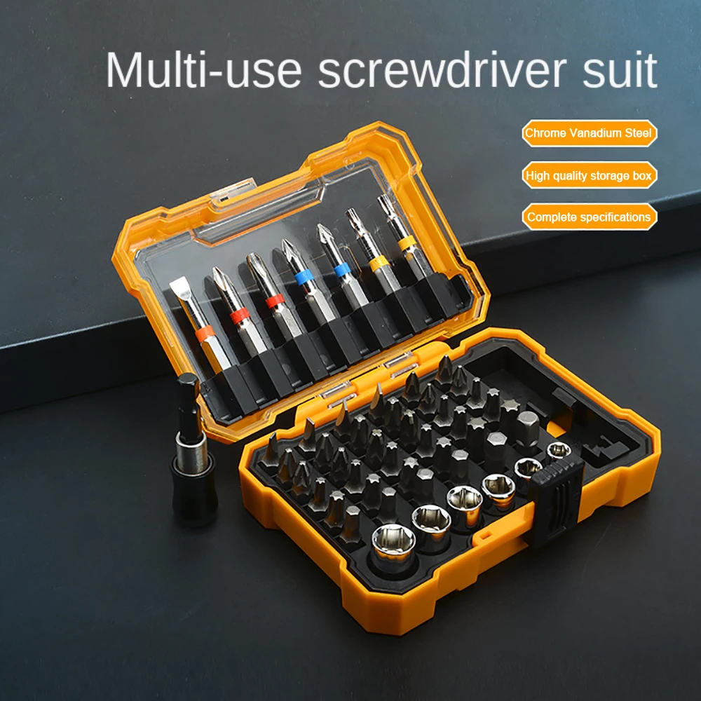 

Chrome Vanadium Steel Ratchet Screwdriver Set DIY Flexible Screwdriver Head Set Electronics Repair Multifunctional Hand Tools