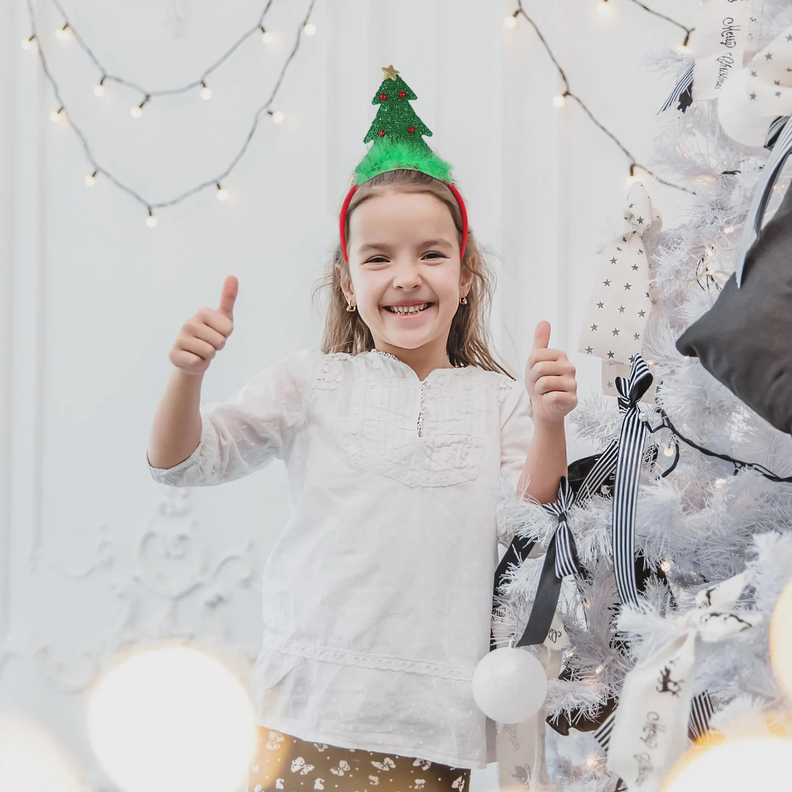 

6 Pcs Christmas Headwear Women Decoration for Adults Hair Band Bands Accessories Headbands