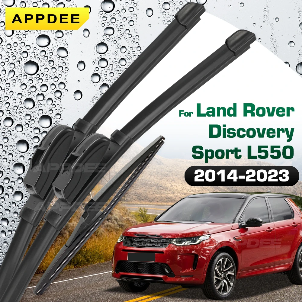 

Силиконовый и резиновый дворник для Land Rover Discovery Sport L550 2014-2023, передние и задние щетки стеклоочистителя, лобовое стекло Win