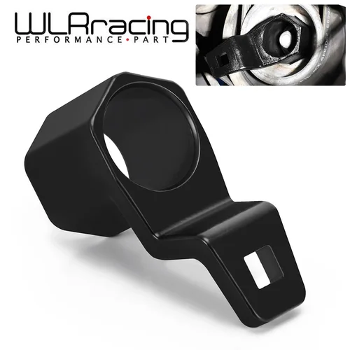 Herramienta de extracción de polea de manivela, soporte de llave de cigüeñal de 50mm, herramienta de sujeción de llave de accionamiento cuadrada de 1/2 pulgadas para Honda y Acura