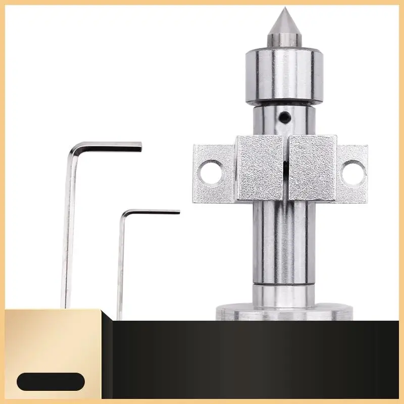 New Adjustable Double Bearing Live Revolving Centre DIY For Mini Lathe Machine Woodworking Tool-N30R