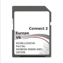 Connect 2 V6 SD-Karte 2021 2022 Note Juke Leaf Micra E-NV200 Autokarte UK EU für Nissan