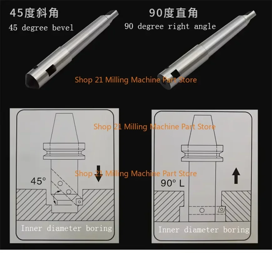 Bancada ajustável Broca Boring Bar Tools, Float Boring Hole, Boring Hole Boring Facas, Tool Holder, Novo, 2 #, 1Pc