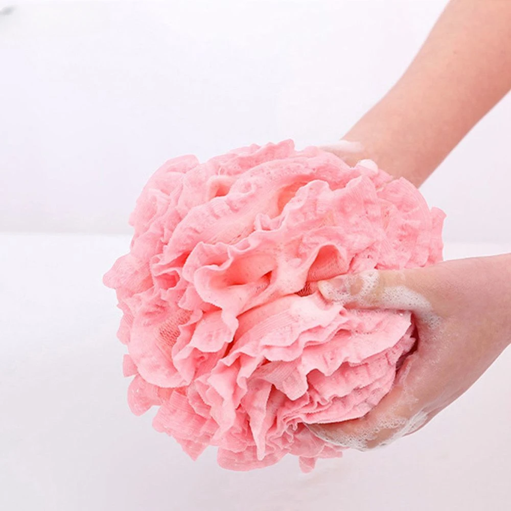 Large Bath Loofah Bath Sponge Puff Gel Scrubber Rub Towel Foam Bath Net Sponge Snack Dishes Seasoning Dish Мочалка Для Тела