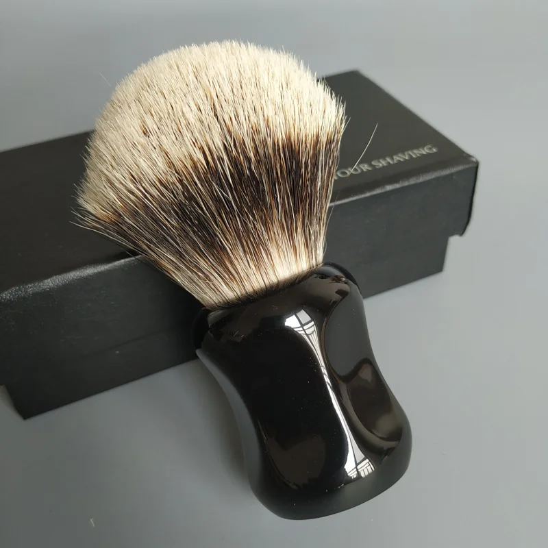 dscosmetic-26mm-two-band-natural-hair-shaving-brush-with-black-resin-handle-good-backbone-hair