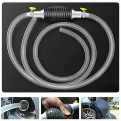 1.5m Manual Hand Siphon Barrel Pump Hose Fuels Petrol Syphon Transfer Oil Easy Tools Auto Replacement Parts Fuel Transfer Pump