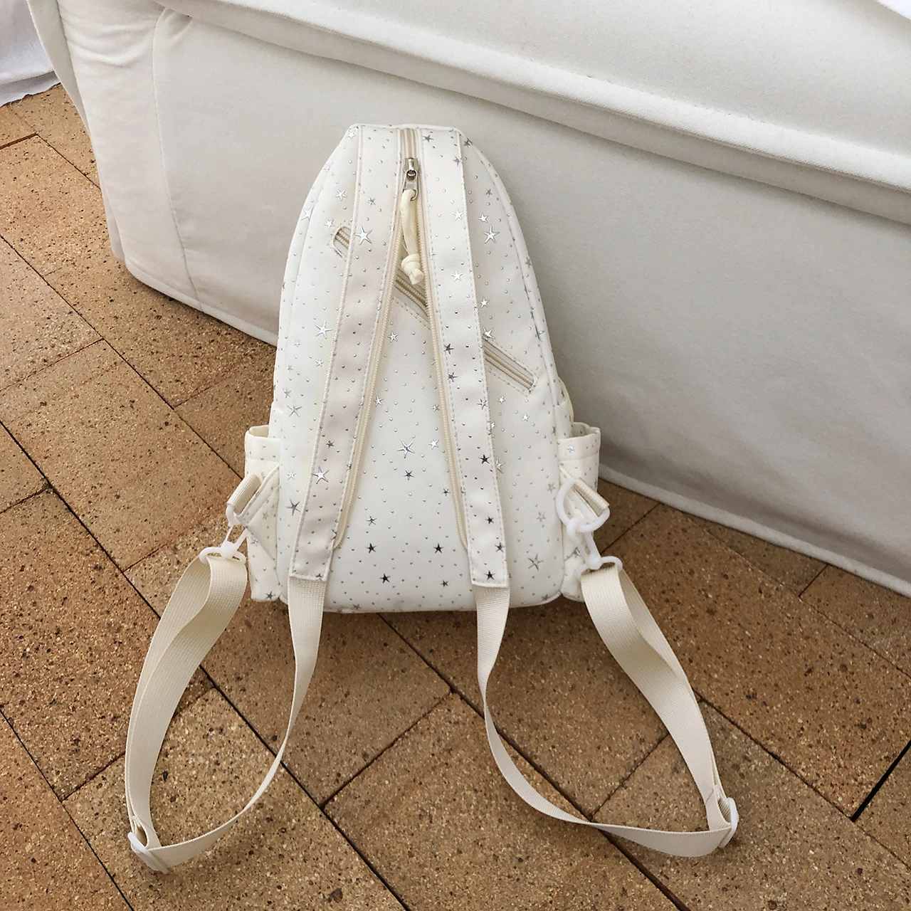 Fashion DIY Kawaii Ita Bag Nylon Sling Chest Backpack Clear Crossbody Fanny Pack Cute Girls Casual Daypack Pin Display Itabag view 4