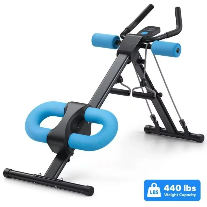 

Hot Sales Multifunctional Height Adjustable Abs Crunch Machine Ab Workout Abdominal Exercises Machine For Home Gym