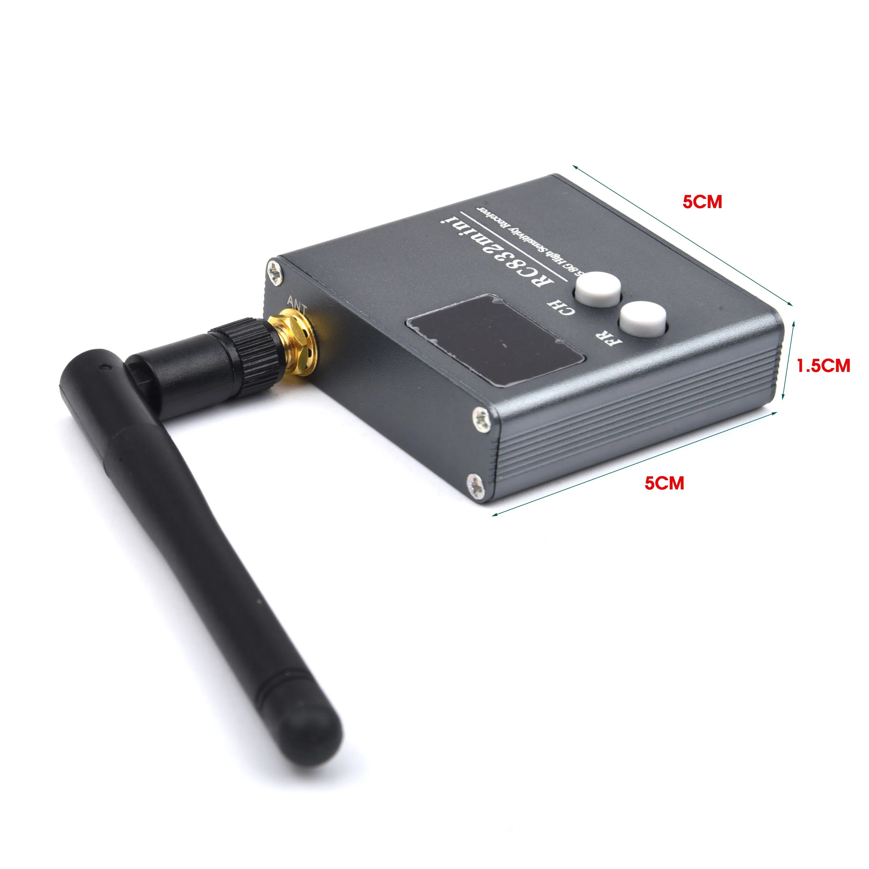 RC832 Mini / TS-5W 4.9G-5.8G 56CH High Sensitivity Receiver With A/V And Power Cable For FPV Multicopter Aircraft