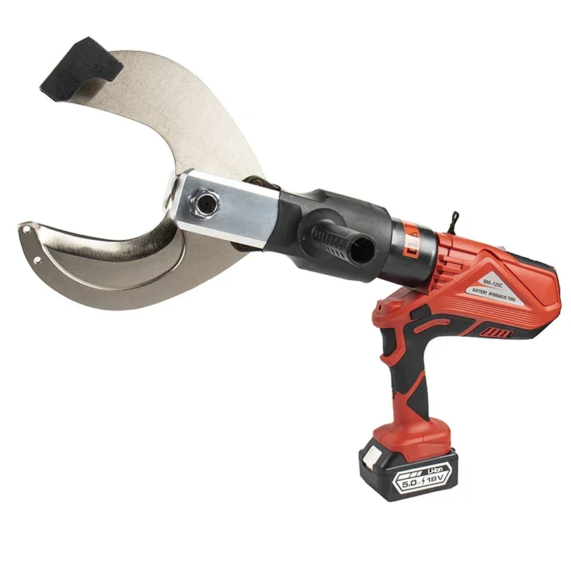 

BM-120C Electric Power Shears Hydraulic Armoured Cable Cutter 18V Cordless Battery Scissors Pliers Crimping Metal Construction