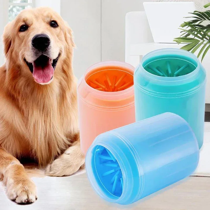 

Pet Paw Cleaner Soft Silicone Foot Cleaning Brush Portable Pet Dogs Towel Foot Washer Cleaning Bucket Clean Brush Supplies