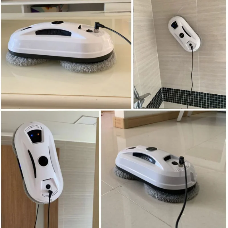 Ultra Thin Robot Vacuum Cleaner Window Cleaning Robot Window Cleaner Electric Glass Limpiacristales Remote Control for Home