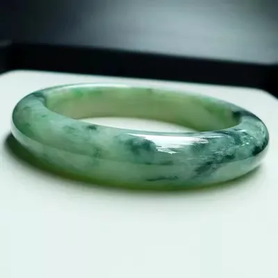 Natural Myanmar Jade 54mm-62mm bracelet exquisite princess bracelet to send girlfriend to send mother Hetian jade