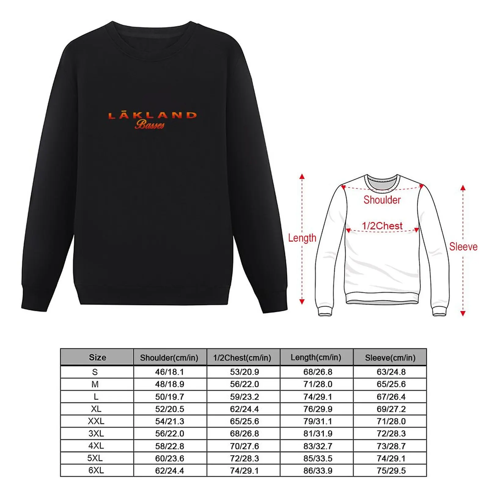 LAKLAND Basses Pullover Hoodie mens designer clothes korean autumn clothes men clothes sweatshirts