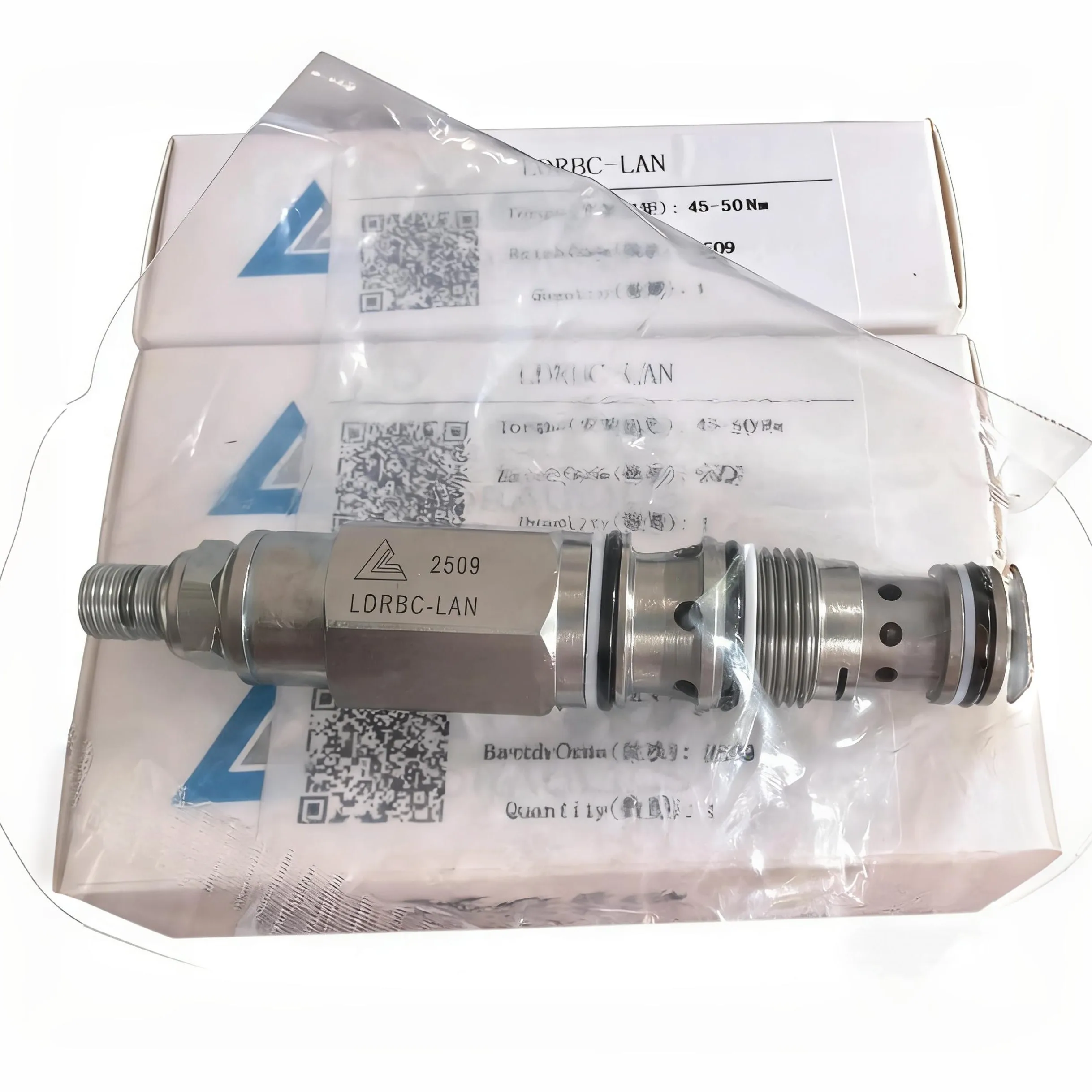 LDRBC-LAN Keta Threaded Cartridge Valve, Hydraulic Directional Valve Two-position Three-way Hydraulic Control Directional Valve