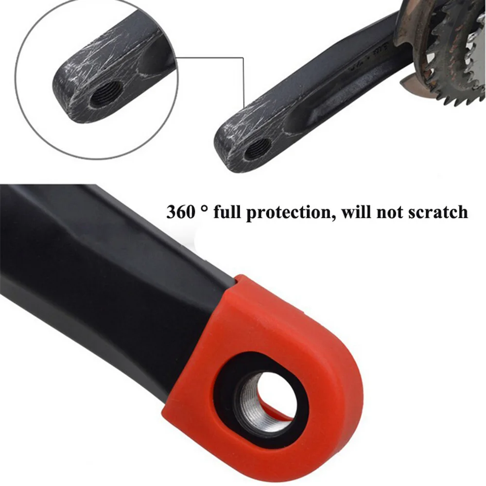 Universal Crank Protection Fixed Gear Road Bicycle Protective Sleeve Crank Arm Cover Crankset Protector Bicycle Crank Arm Boots