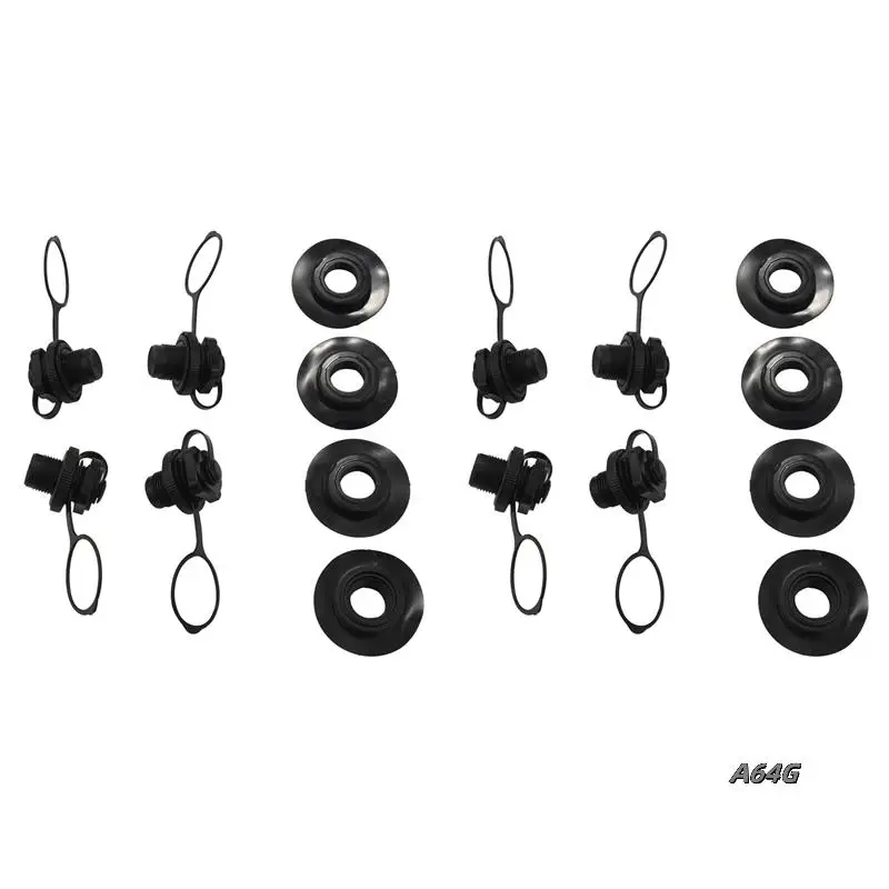 Reemplazo de válvula Boston de 8 piezas, válvula de aire Universal para balsa inflable, Kayak, piscina, barco, reemplazo