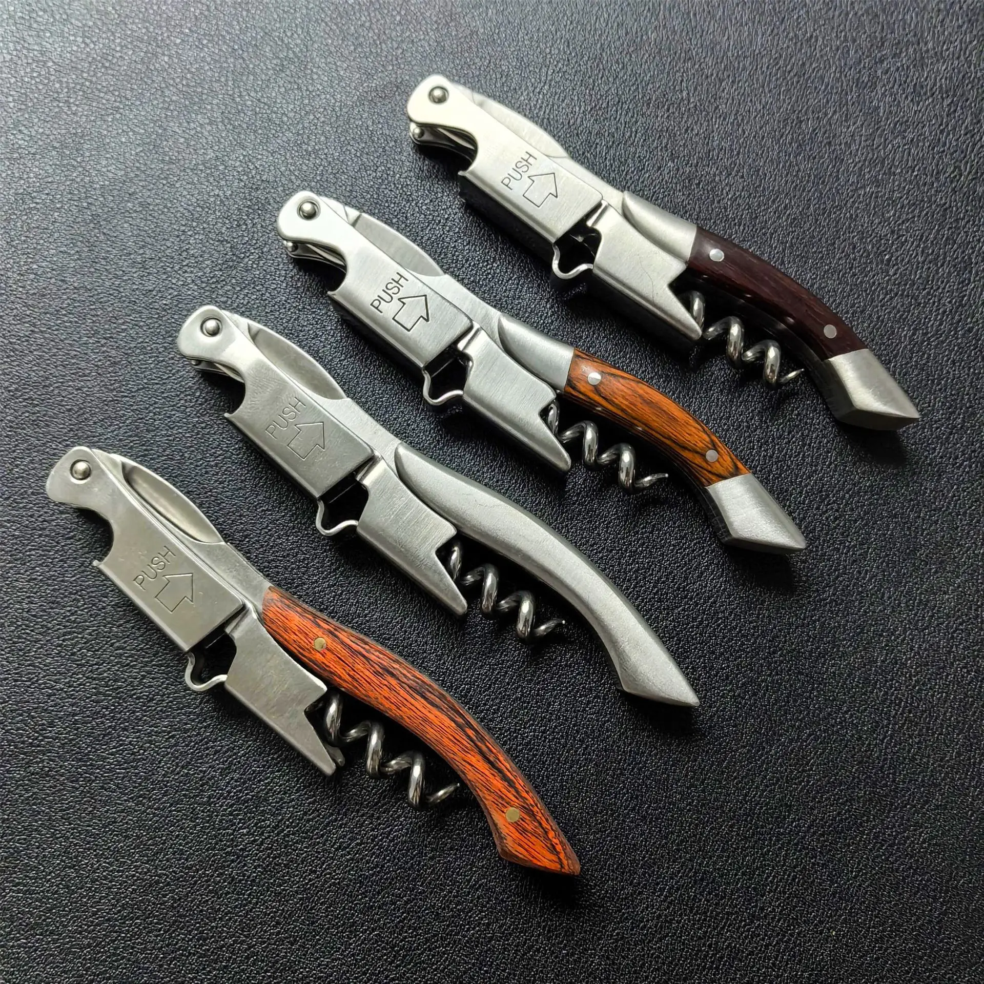 Wine Opener Professional Wine Bottle Opener with Foil Cutter for Bartender Waiter Corkscrew Wine Key for Server Household Use