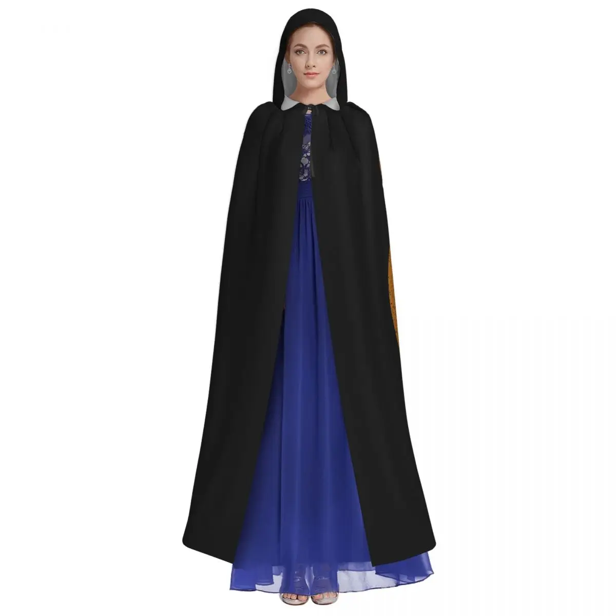 Game Tom Clancys The Division SHD Seal  Long Hooded Cloak Witch Medieval Costume Cosplay Cape HalloweenVampire Adult Unisex view 4