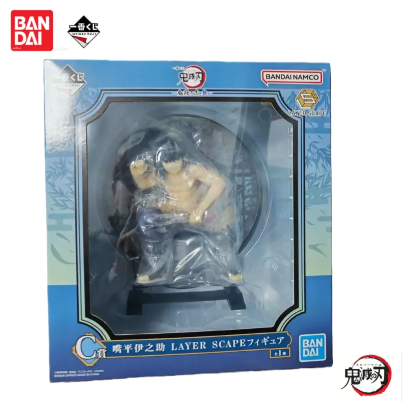 Original Auf Lager Bandai Ichiban Kuji Dämon Slayer Anime Merchandise Action Figur 100% Echte Ornamente Figur Urlaub Geschenke