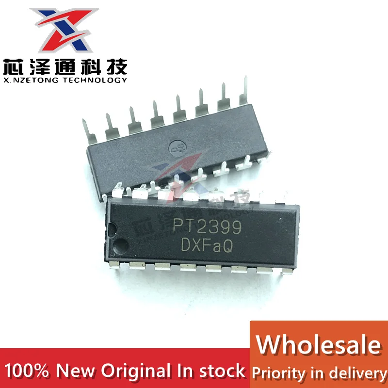 PT2399 new DIP-16 audio digital reverberation circuit chip