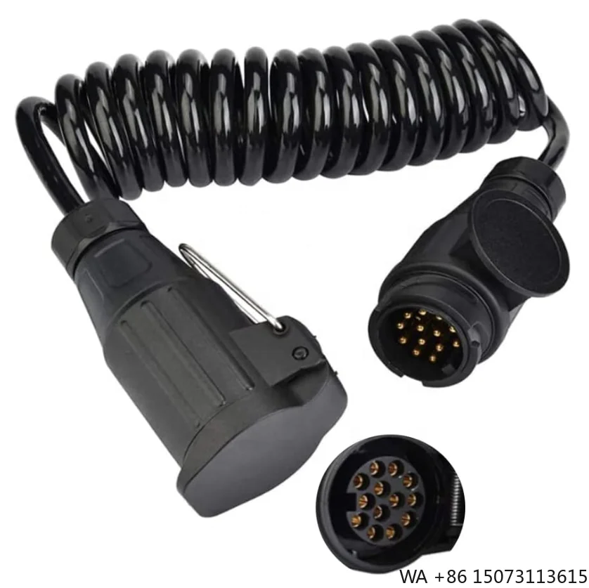 

Переходник удлинительного кабеля с 13-контактным на 13-контактный для прицепа для дома на колесах