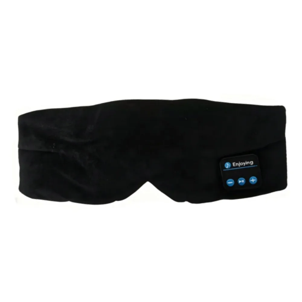 Ultra-thin Speaker Sleep Eye Mask Adjustable Light Blocking Wireless Headphones Soft Washable Wireless Sleep Mask Travel