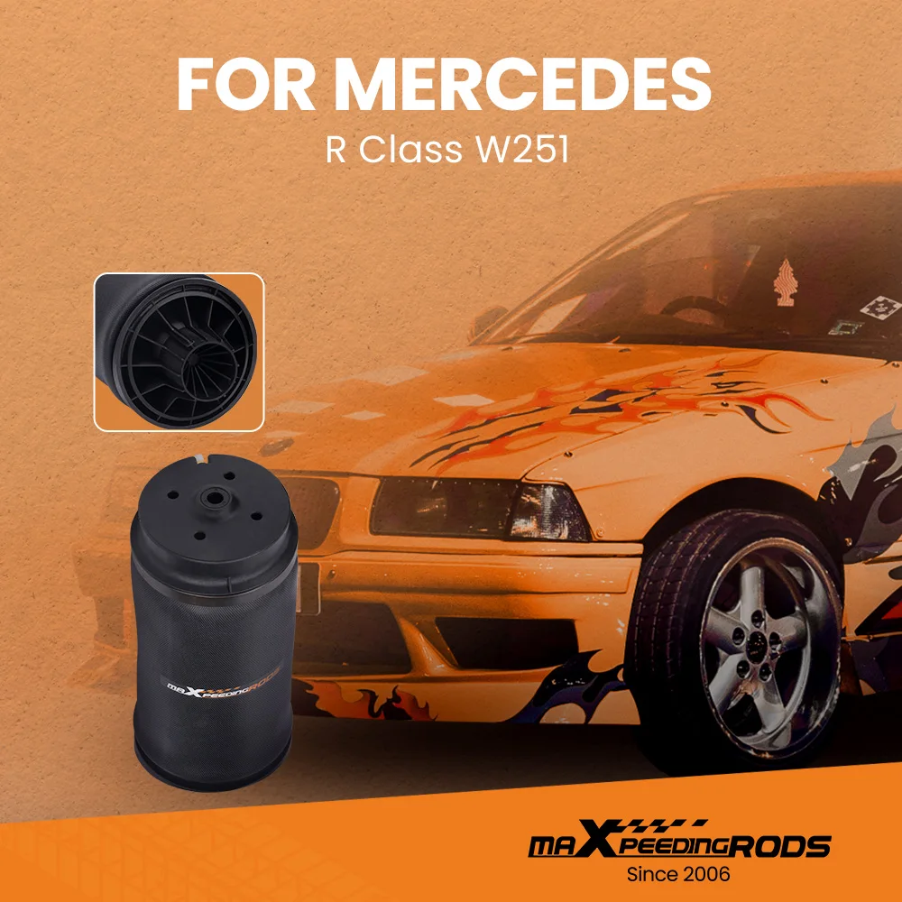 Air Ride Federtasche hinten links/rechts Seite für Mercedes Benz R500 hinten 2006, Luftstoßdämpfersack A 2513200425 2513200425 – Detail 3