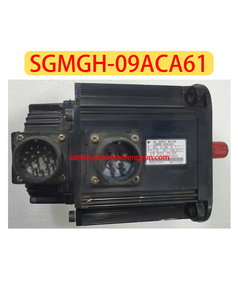 

SGMGH-09ACA61 Used Servo Motor SGMGH 09ACA61，Fast shipping