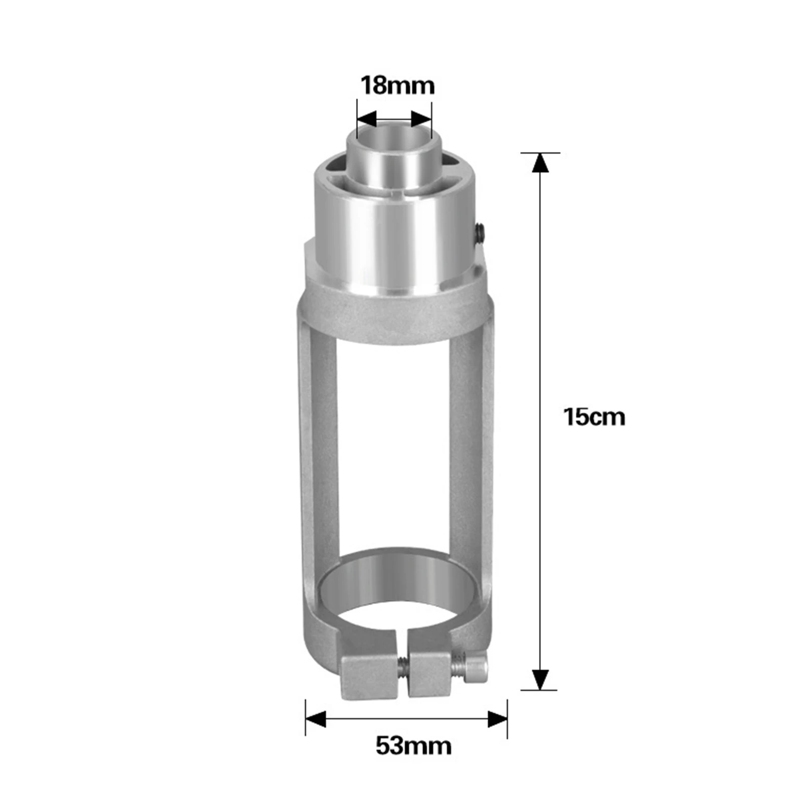 Square Hole Drill Bit Adapter, Drill Bit Fixing Bracket, Professional Attachment Joint Mortiser Bit for Hand Electric Drill