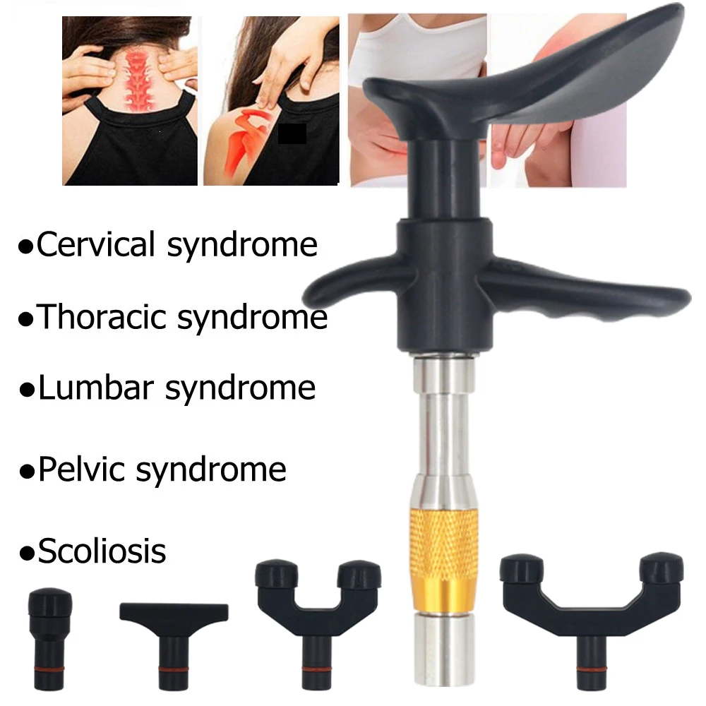 Portable Chiropractic Adjusting Tools Effectively Regulate the Vertebration Correction Manual  Massage Equipment 300N