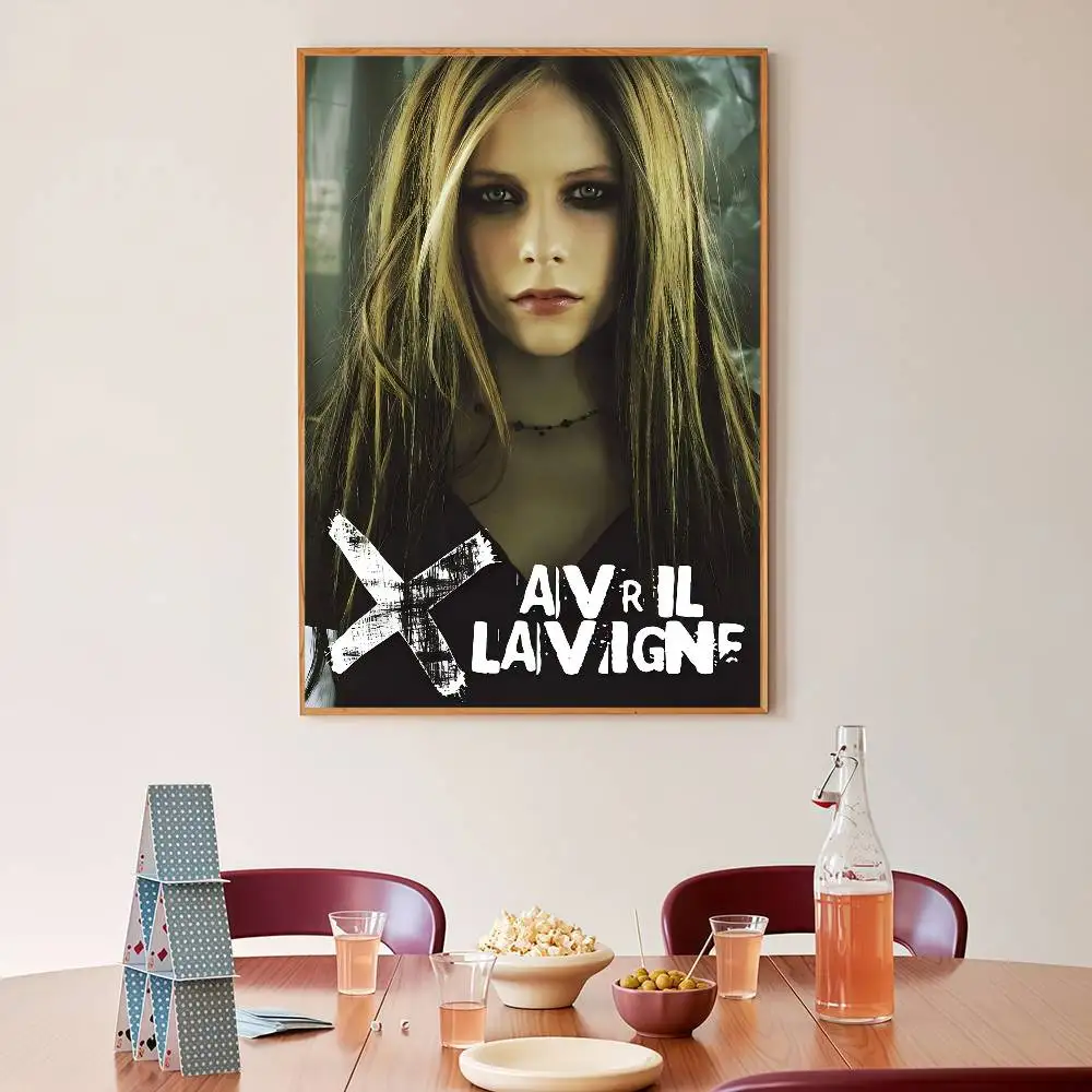 المغني أفريل لافين الفيلم لزجة الملصقات خمر غرفة بار مقهى ديكور الشمال ديكور المنزل