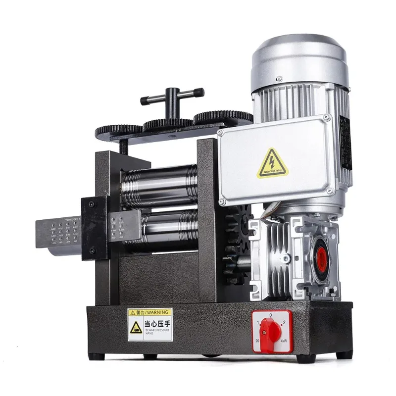 brand new 160x70mm Hot Sale Jewelry Machine Jewelry Rolling Mill Machine 1HP Electrical Rolling Mill With Draw Plate